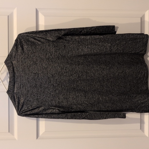 Metallic Open Front Cardigan - Picture 2 of 2